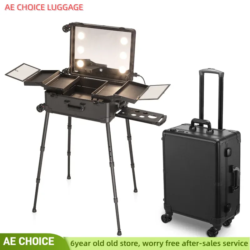 Beauty Makeup Trolley - Składane pokrowiec na wózek kosmetyczne, profesjonalne