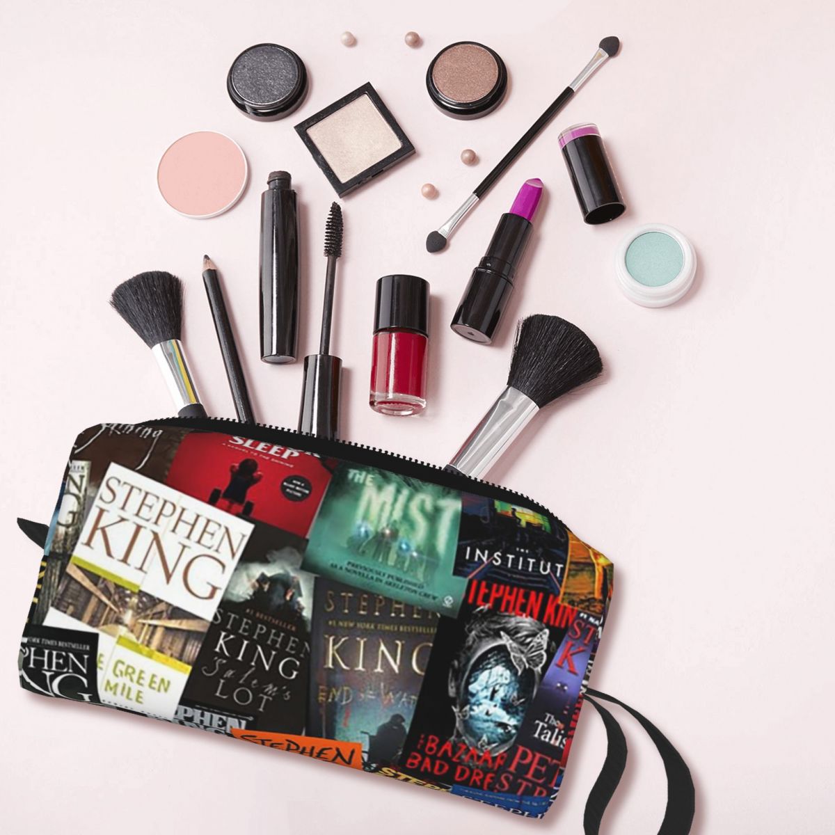 Beauty Makeup Book - Okładki książek Stephena Kinga Torba na