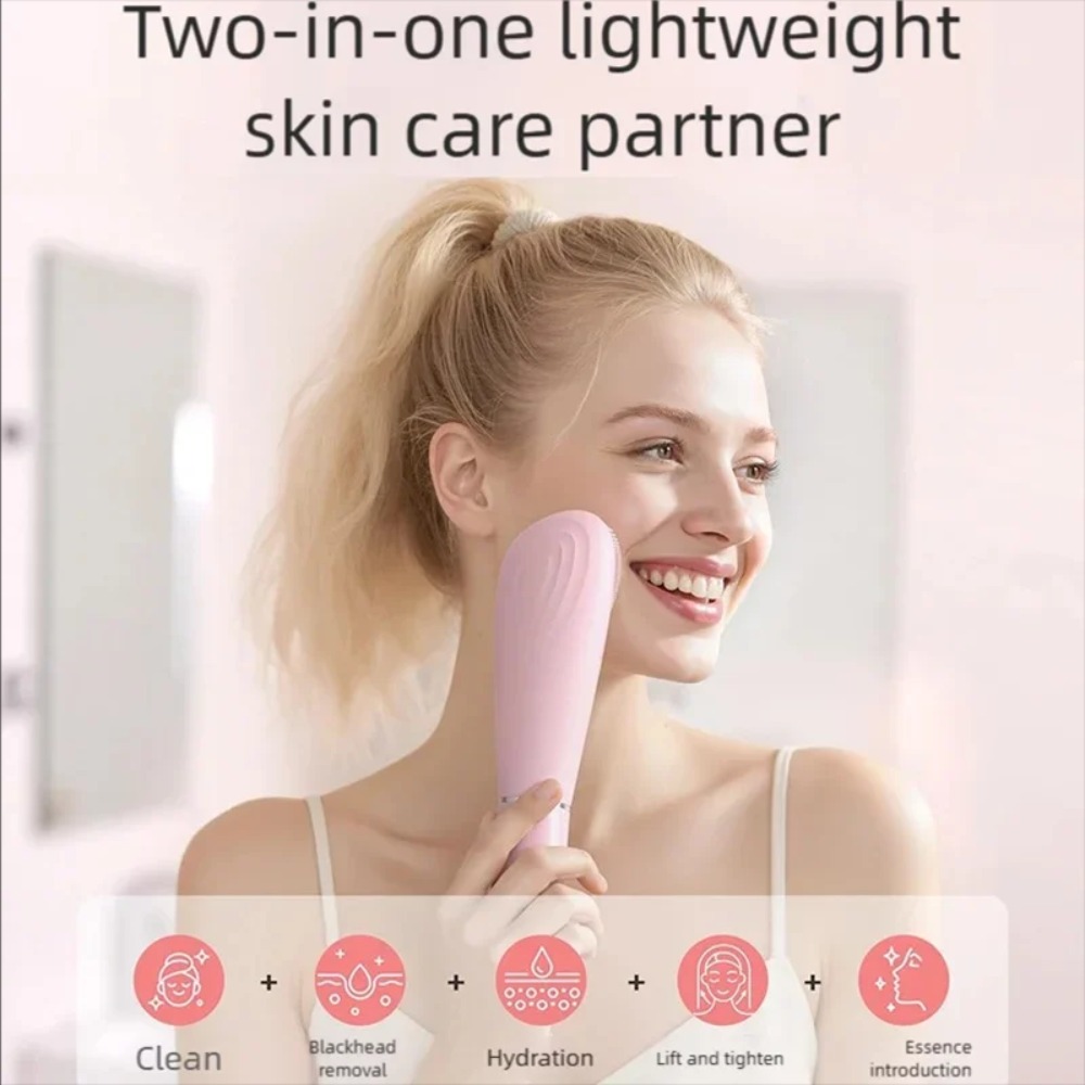 Electric Face Cleanser Brush - Elektryczna szczoteczka do twarzy 7 w