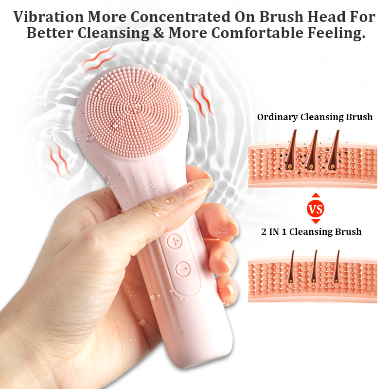 Electric Face Cleanser Brush - Elektryczna szczoteczka do oczyszczania twarzy Sonic,