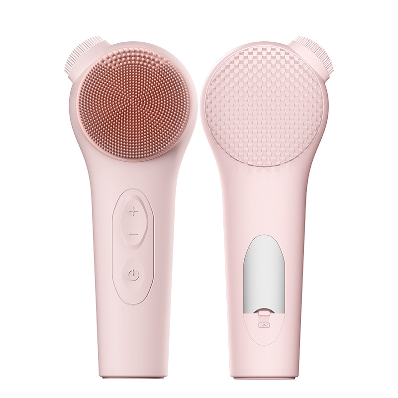 Electric Face Cleanser Brush - Przenośny Elektryczny Peeling do Twarzy, Silikonowa