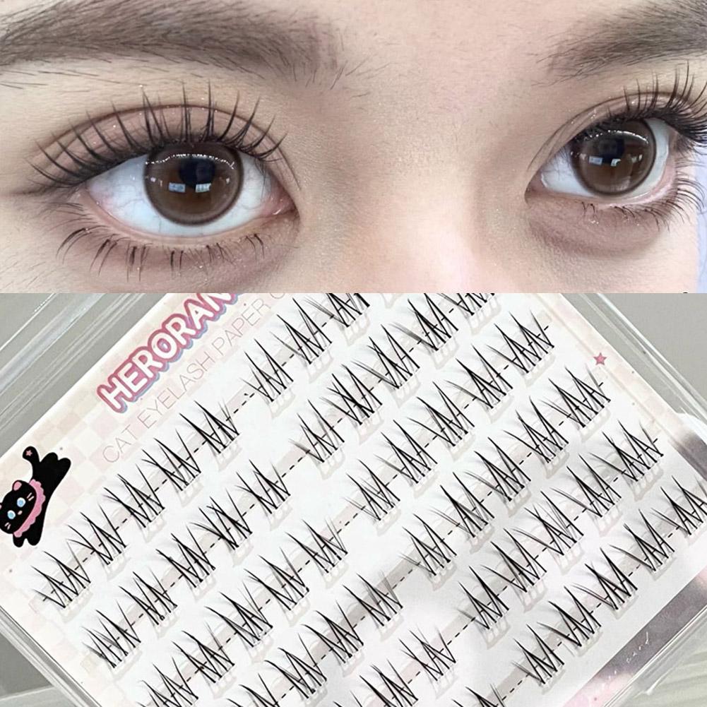 Your Beauty Makeup - Sztuczne rzęsy naturalne, długotrwałe, w kępkach,