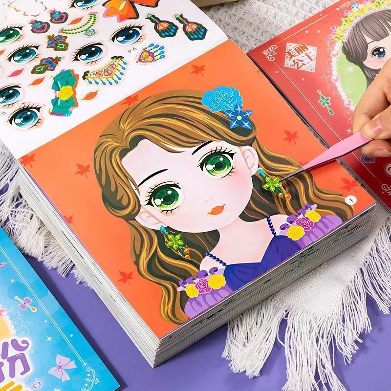 Książeczka z naklejkami do prz – Beauty Makeup Book recenzja i cena