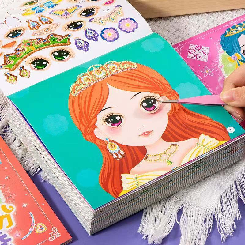 Książeczka z naklejkami do prz – Beauty Makeup Book recenzja i cena