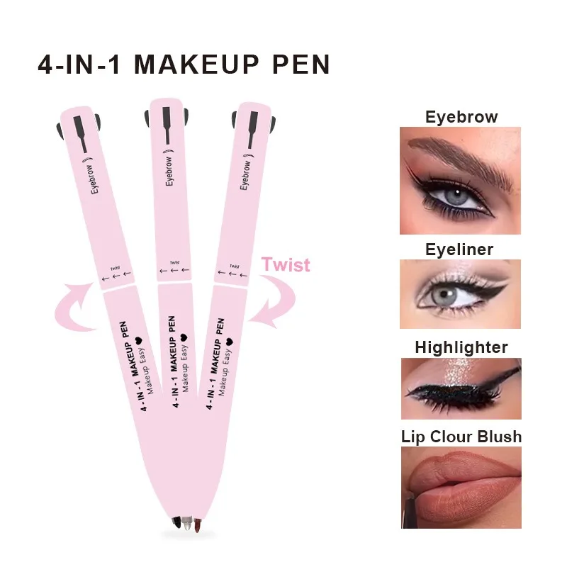 Kredka do brwi 4 w 1, konturów – Eyebrow Pomade Pencil recenzja i cena