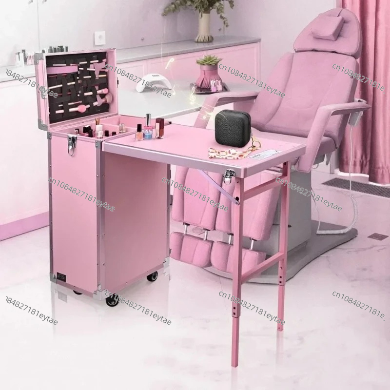Stół do manicure składany, sto – Beauty Makeup Trolley recenzja i cena