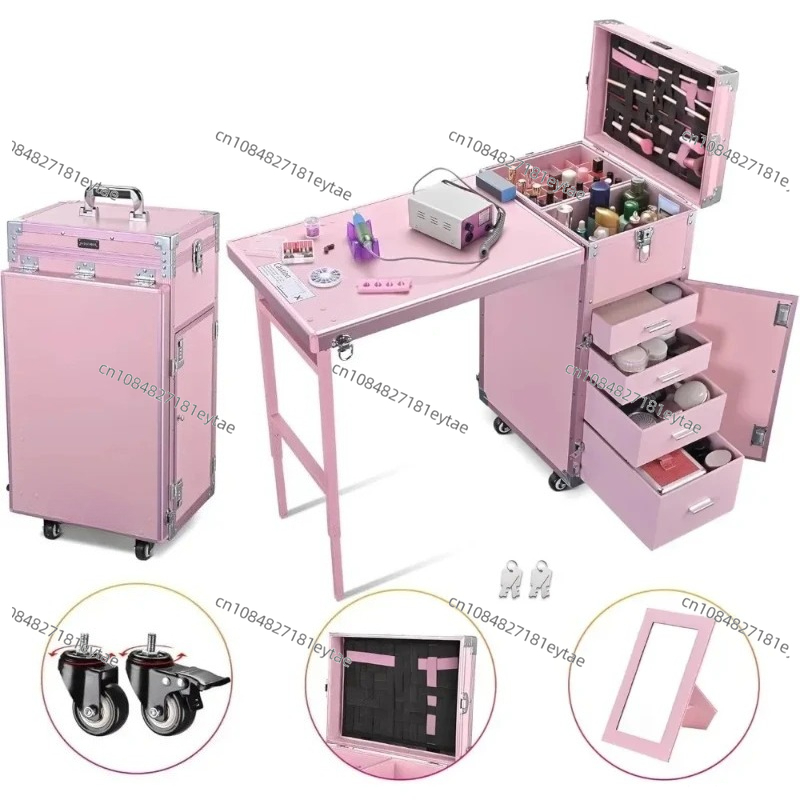 Stół do manicure składany, sto – Beauty Makeup Trolley recenzja i cena