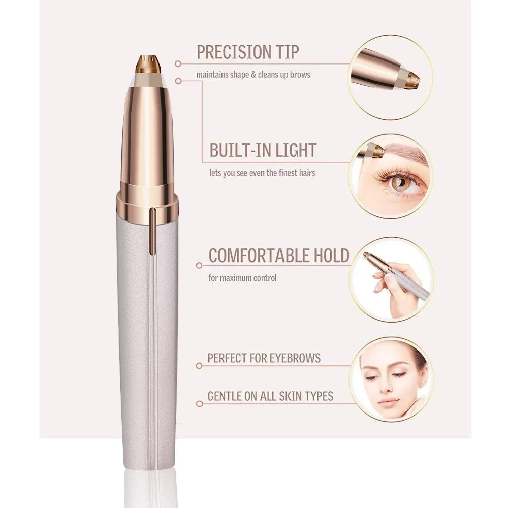 Elektryczny trymer do brwi Eye – Eyebrow Pomade Pencil recenzja i cena