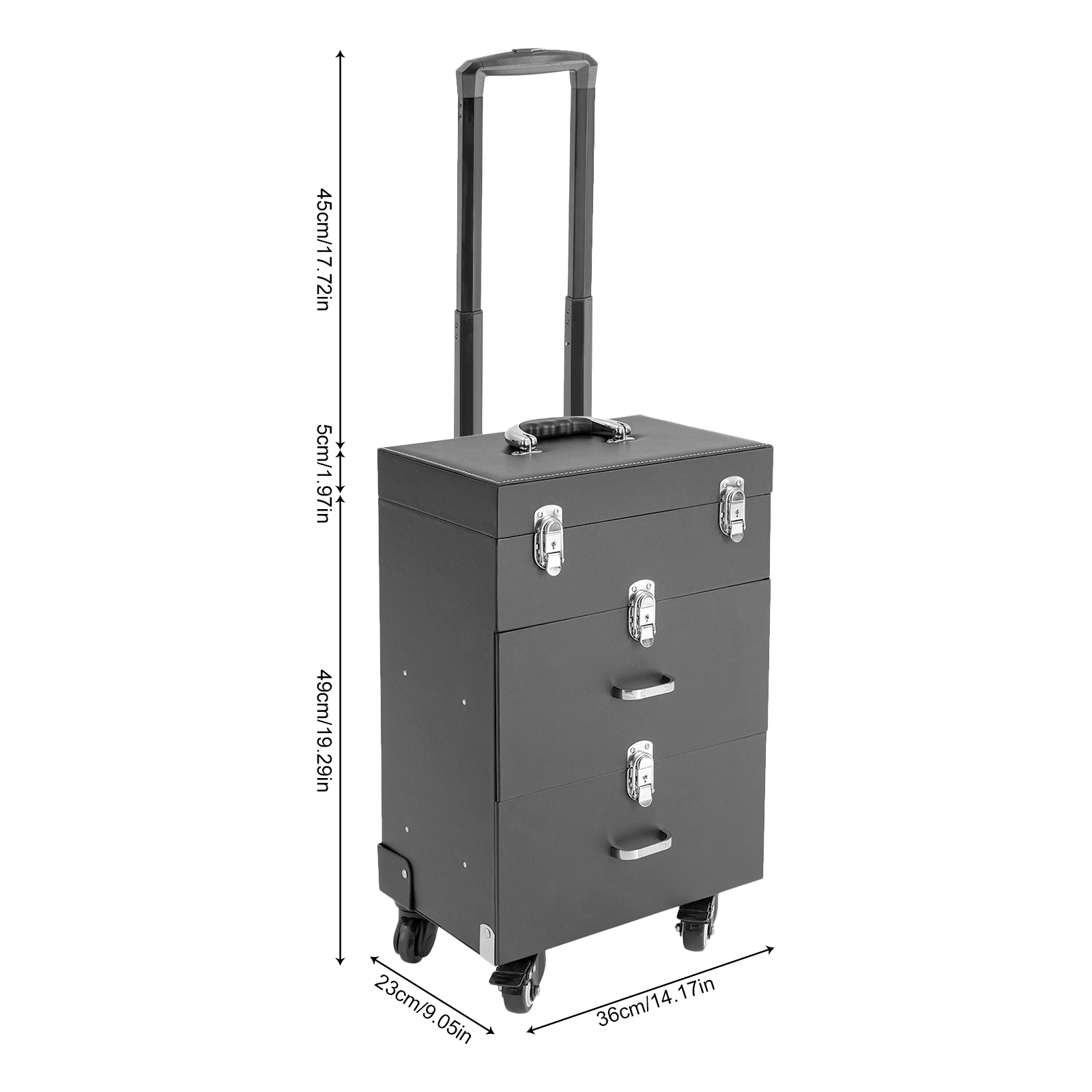 Wytrzymały wózek na kółkach do – Beauty Makeup Trolley recenzja i cena