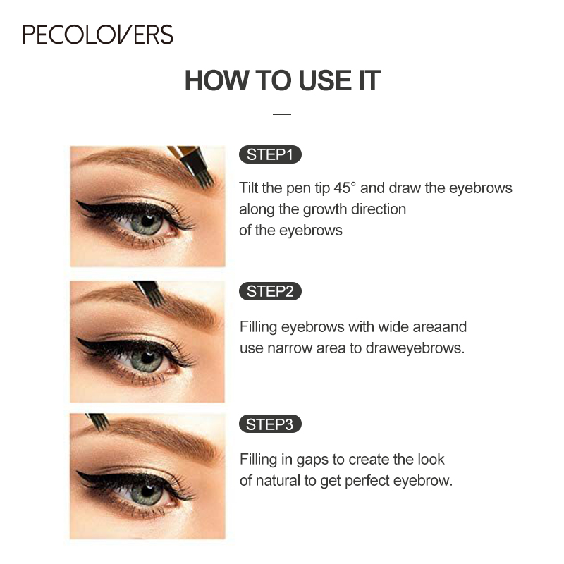 4-widełkowa wodoodporna kredka – Eyebrow Pomade Pencil recenzja i cena