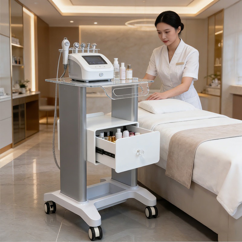 Wózek do salonu kosmetycznego, – Beauty Makeup Trolley recenzja i cena