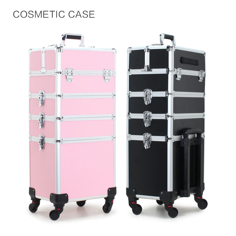Modna damska kosmetyczka na kó – Beauty Makeup Trolley recenzja i cena