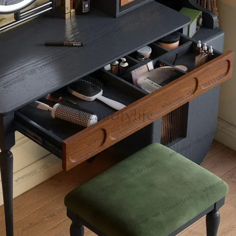 Organizer LJY, czarna toaletka – Beauty Makeup Vanity Set recenzja i cena