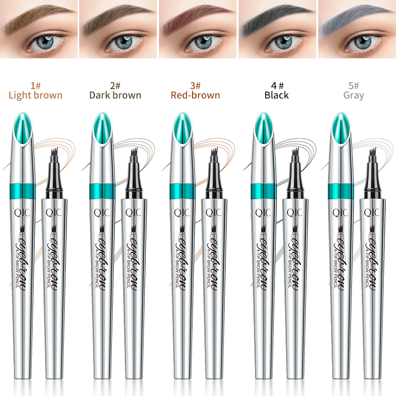 4 punkty do brwi 5 kolorów pły – Eyebrow Pomade Pencil recenzja i cena