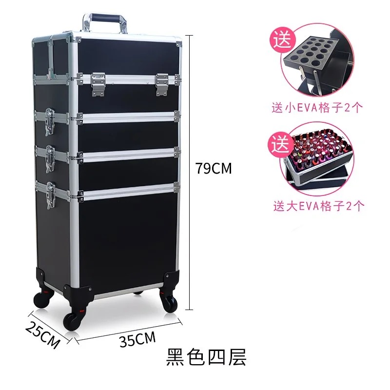 Profesjonalny 2/3/4-warstwowy  – Beauty Makeup Trolley recenzja i cena