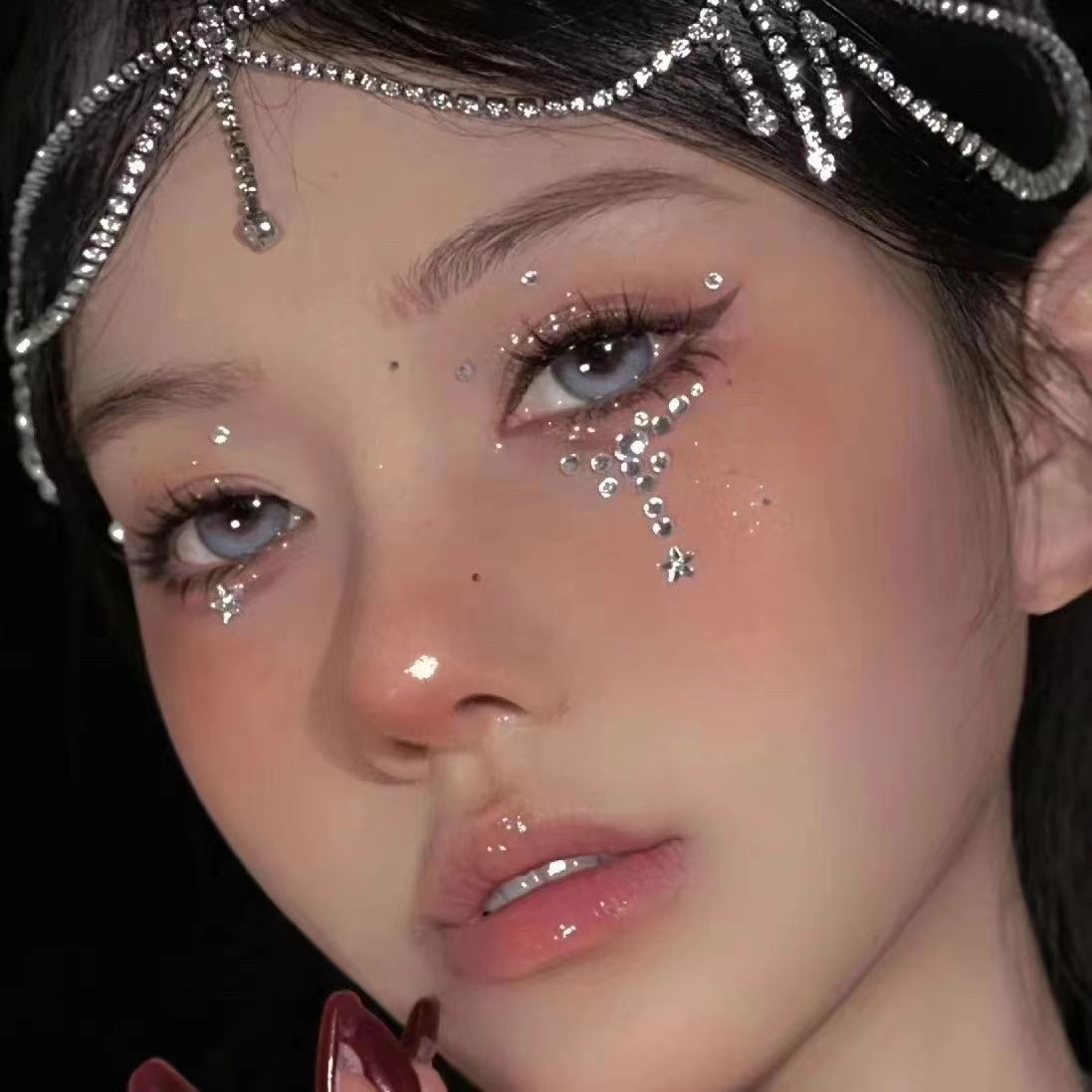3D musujące akrylowe naklejki  – Beauty Gems Makeup recenzja i cena