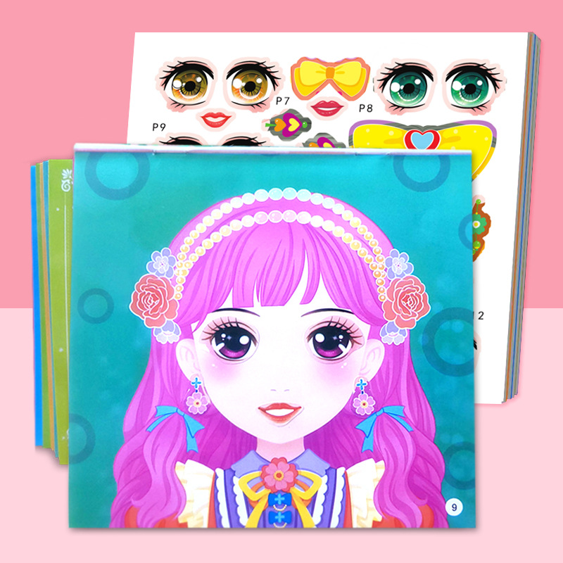 Naklejki do przebierania za ks – Beauty Makeup Book recenzja i cena