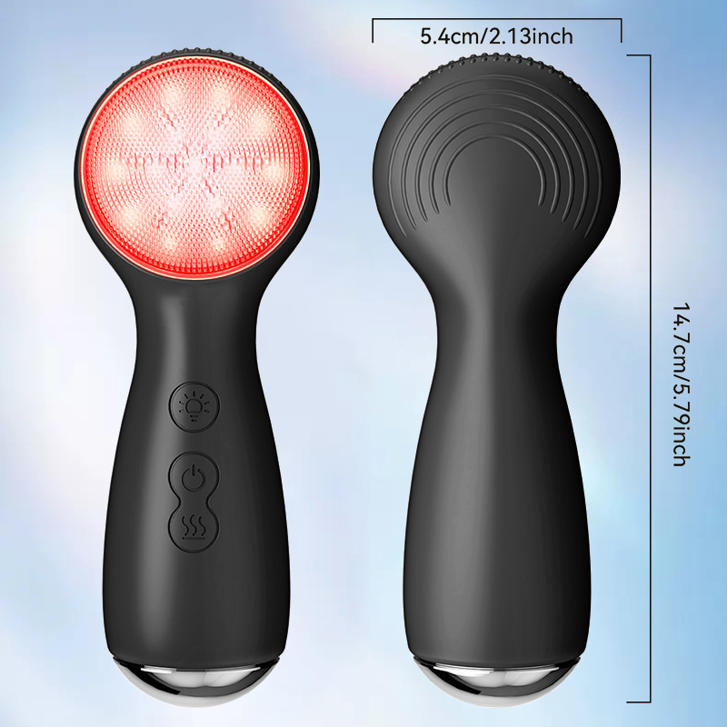 3 w 1 7 Kolorów LED Silikonowy – Electric Face Cleanser Brush recenzja i cena