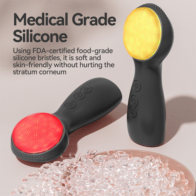 3 w 1 7 Kolorów LED Silikonowy – Electric Face Cleanser Brush recenzja i cena