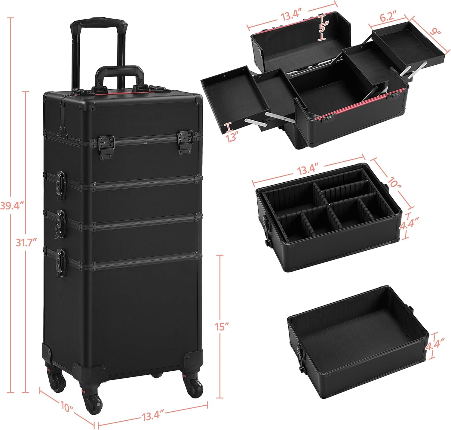 Przenośny wózek na kosmetyki,  – Beauty Makeup Trolley recenzja i cena