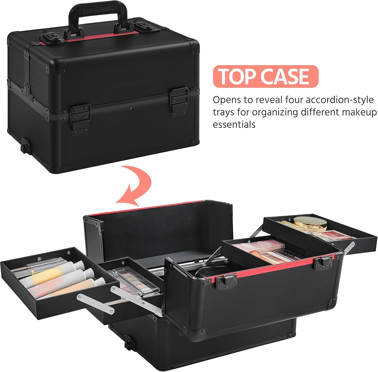 Przenośny wózek na kosmetyki,  – Beauty Makeup Trolley recenzja i cena