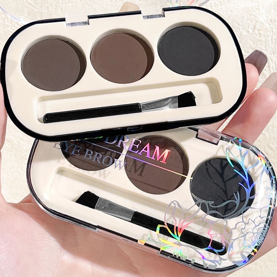 3-kolorowa paleta pędzli do br – Eyebrow Pomade Pencil recenzja i cena