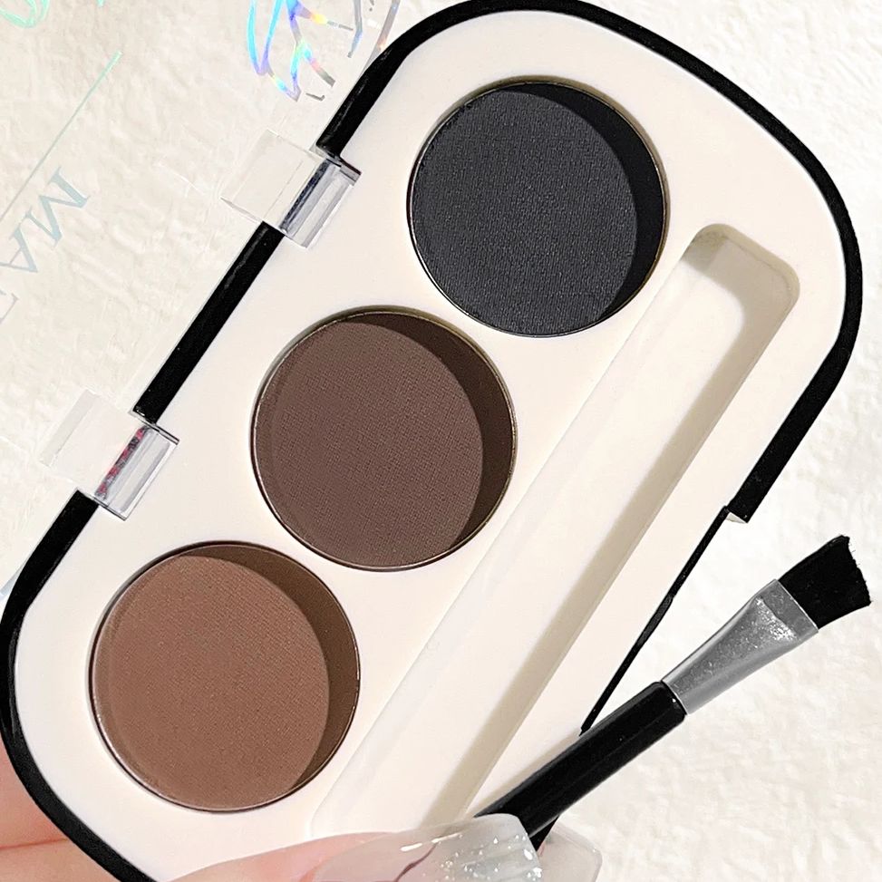 3-kolorowa paleta pędzli do br – Eyebrow Pomade Pencil recenzja i cena