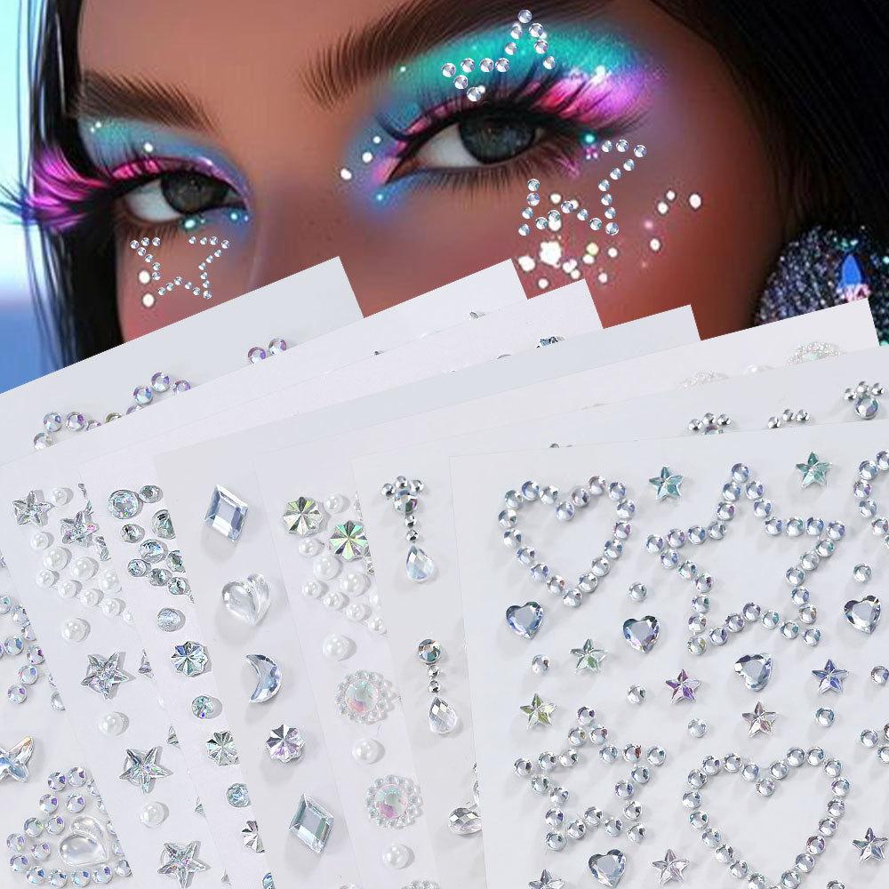 1 Arkusz 3D Aurora Kryształowe – Beauty Gems Makeup recenzja i cena