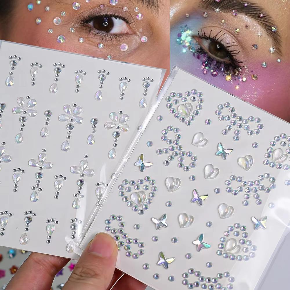 1 Arkusz 3D Aurora Kryształowe – Beauty Gems Makeup recenzja i cena