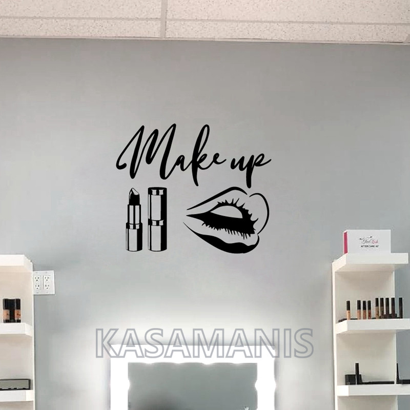 Makijaż Cytat Naklejki ścienne – Beauty Of Makeup Quotes recenzja i cena